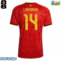 Belgia Dodi Lukebakio #14 Hjemmedrakt VM 2026 Kortermet